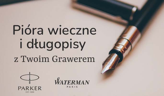 Pióra wieczne i długopisy z grawerem od Sovenir.pl