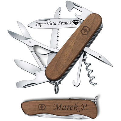 Scyzoryk Victorinox Huntsman 1.3711.63 Wood GRAWER